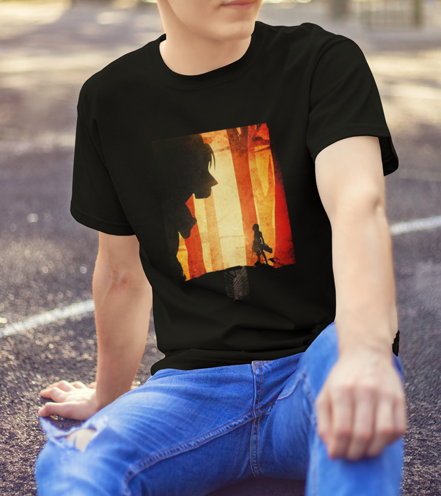 Titan Shadows Attack On Titan Forest T-Shirt