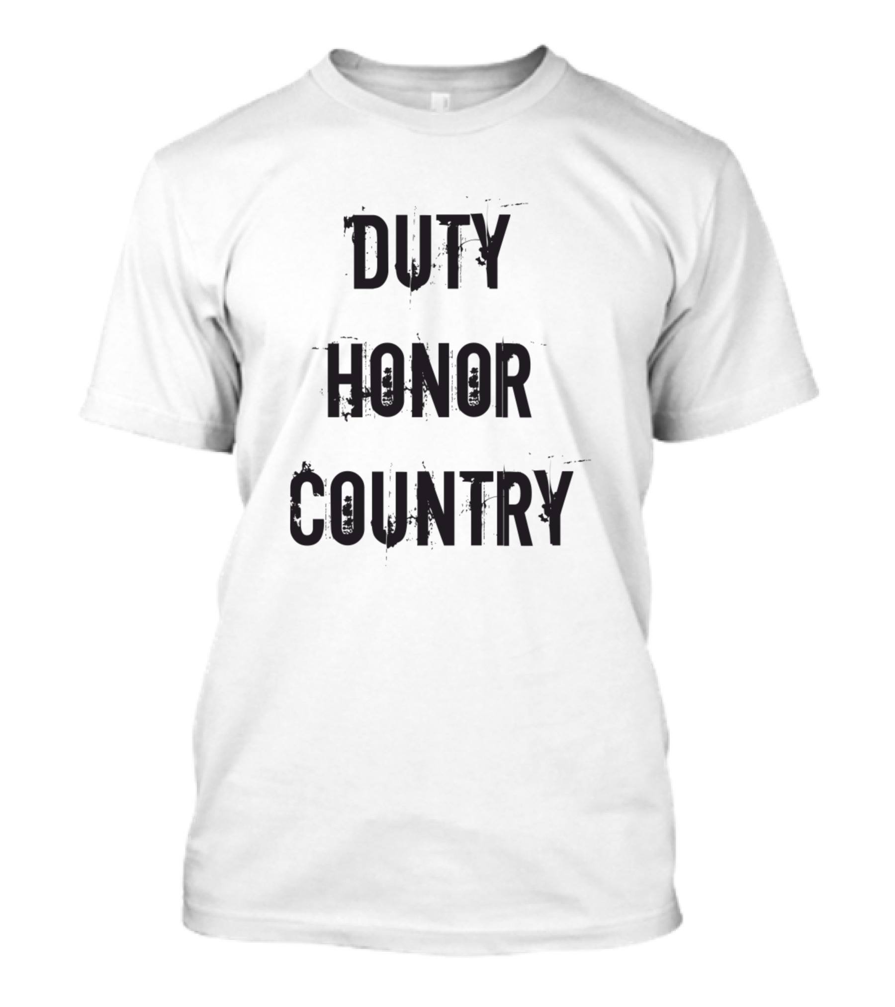 Us Army Duty Honor Country Commitment T-Shirt