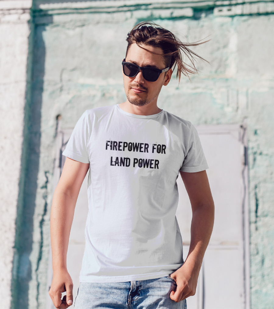 US Army Firepower For Land Power T-Shirt