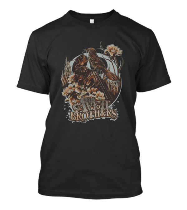 The Avett Brothers Vintage Bird And Floral T-Shirt