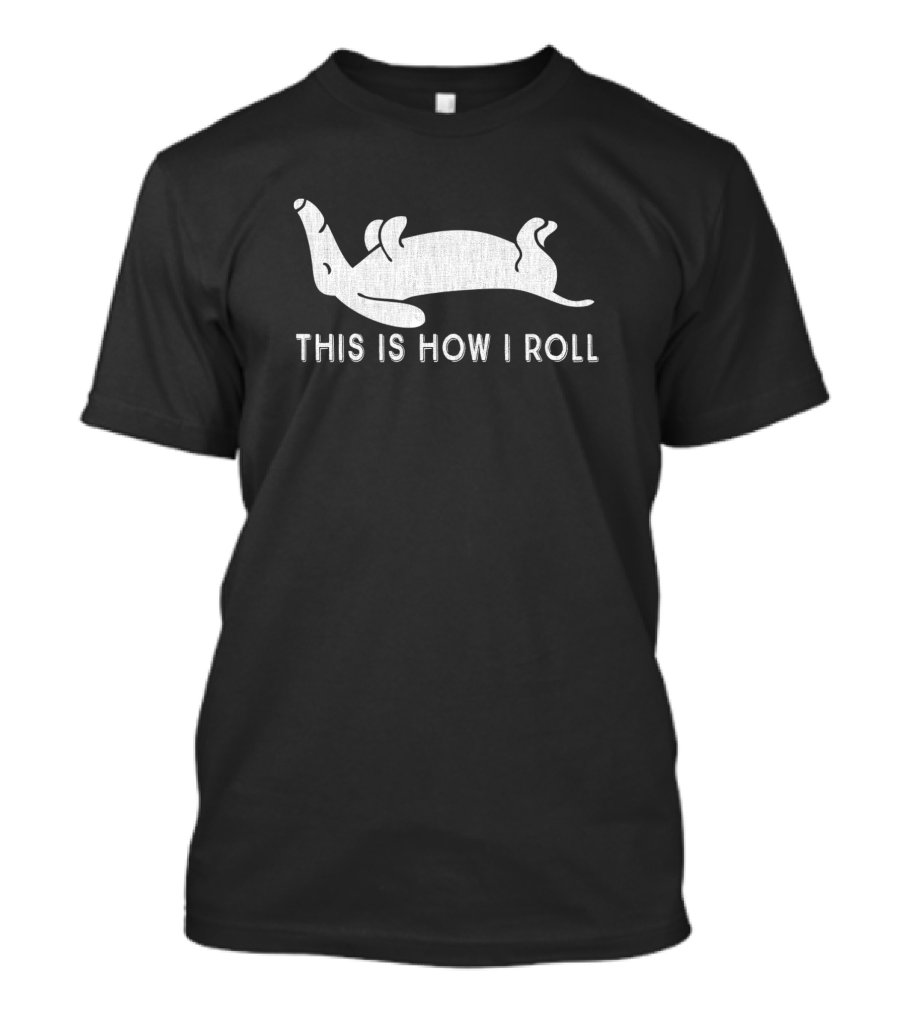Vintage Dachshund This Is How I Roll Funny Weiner Dog Short Sassy T-Shirt