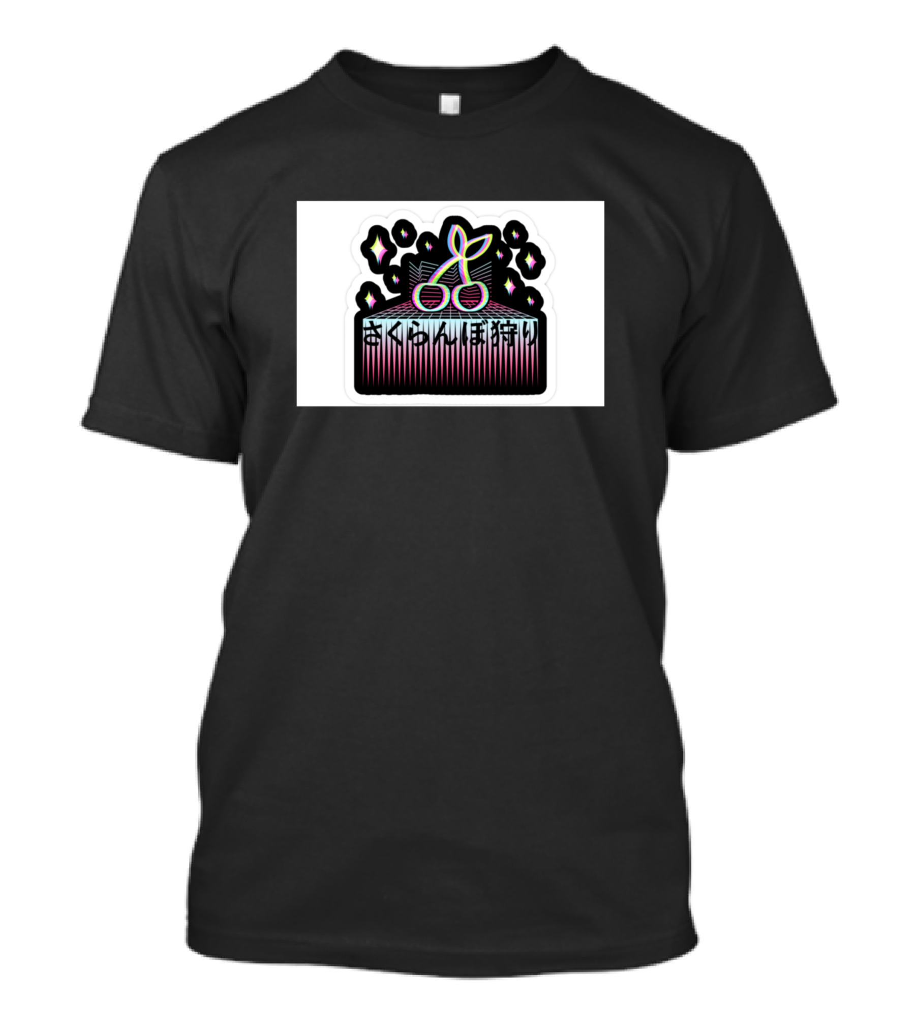 Vintage Japan Cherry Kanji T-Shirt