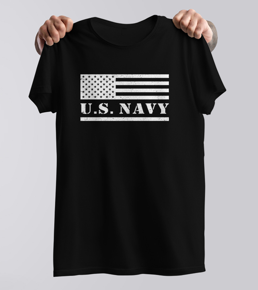 Vintage U.S. Navy American Flag Old Navy T-Shirt