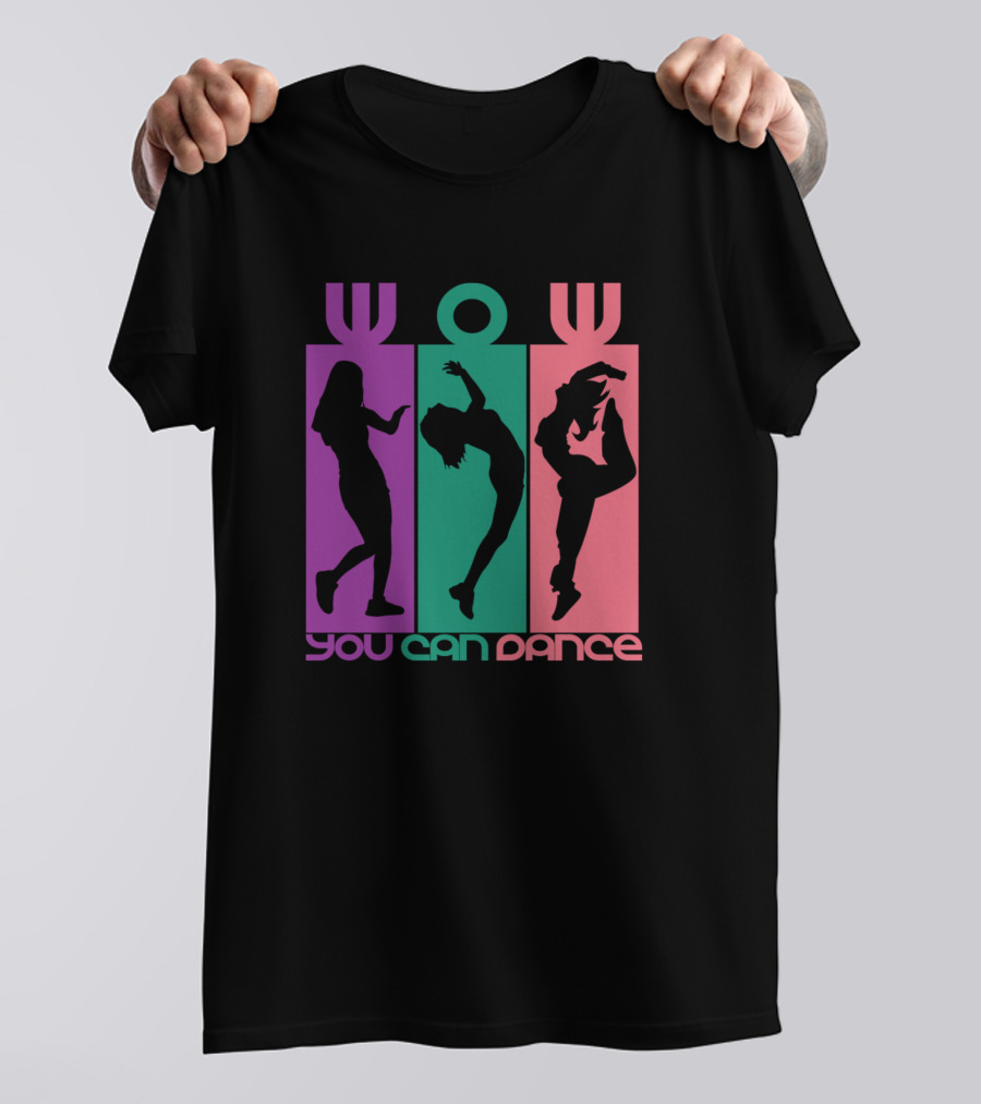 Wow You Can Dance Silhouette Trio T-Shirt