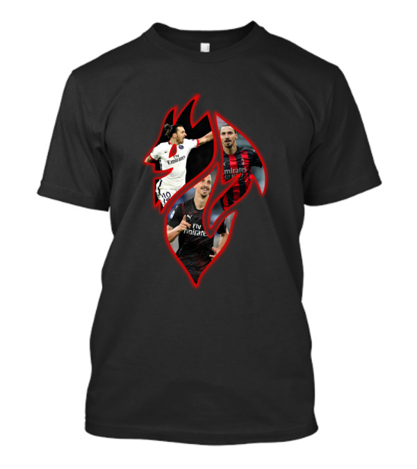 Zlatan Ibrahimovic Milan Paris Saint-Germain Emirates T-Shirt
