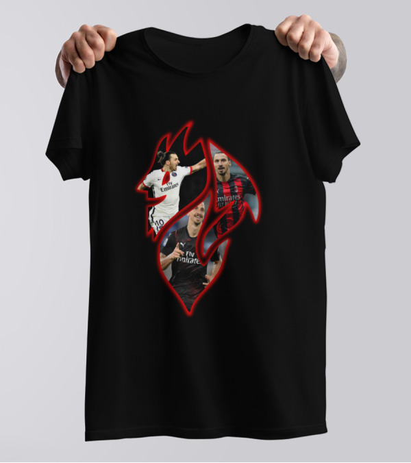 Zlatan Ibrahimovic Milan Paris Saint-Germain Emirates T-Shirt
