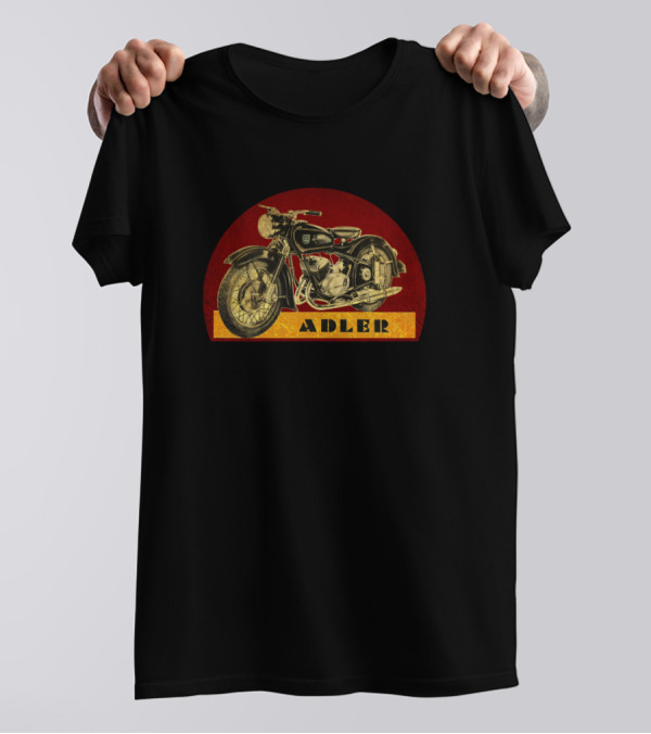 Adler Vintage Motorcycle Retro T-Shirt