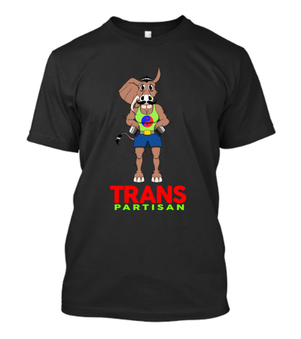TRANS PARTISAN Transspecies Strongman Elephant And Donkey Hybrid T-Shirt