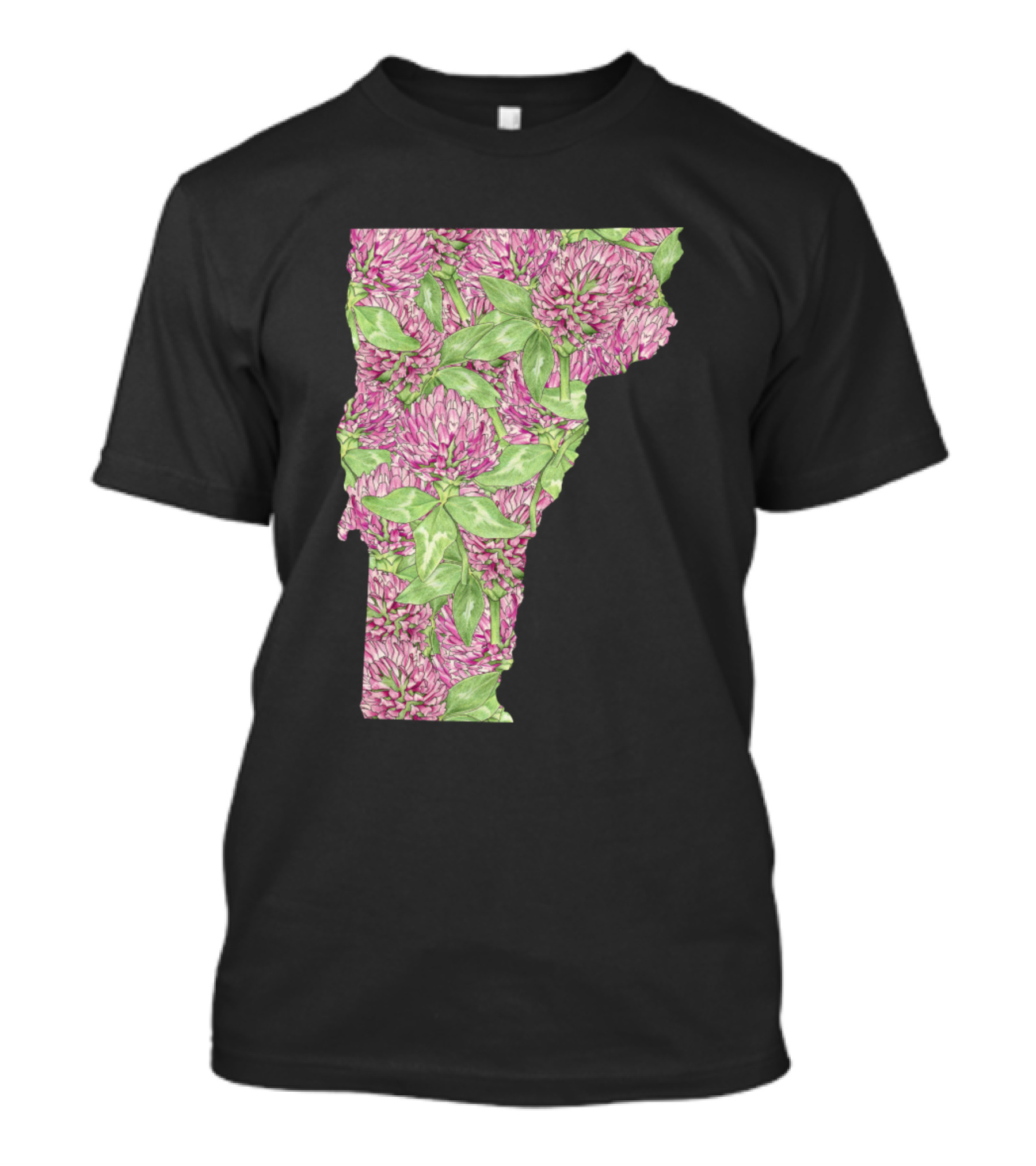 Vermont Red Clover Floral T-Shirt