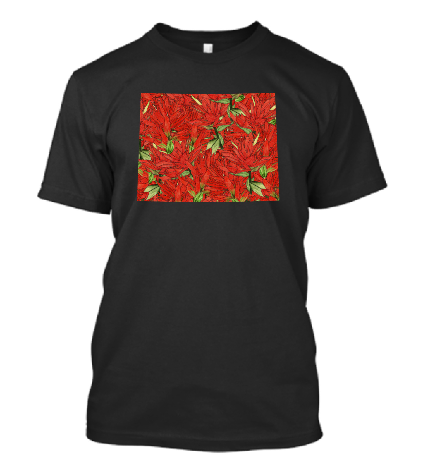Wyoming Indian Paintbrush T-Shirt