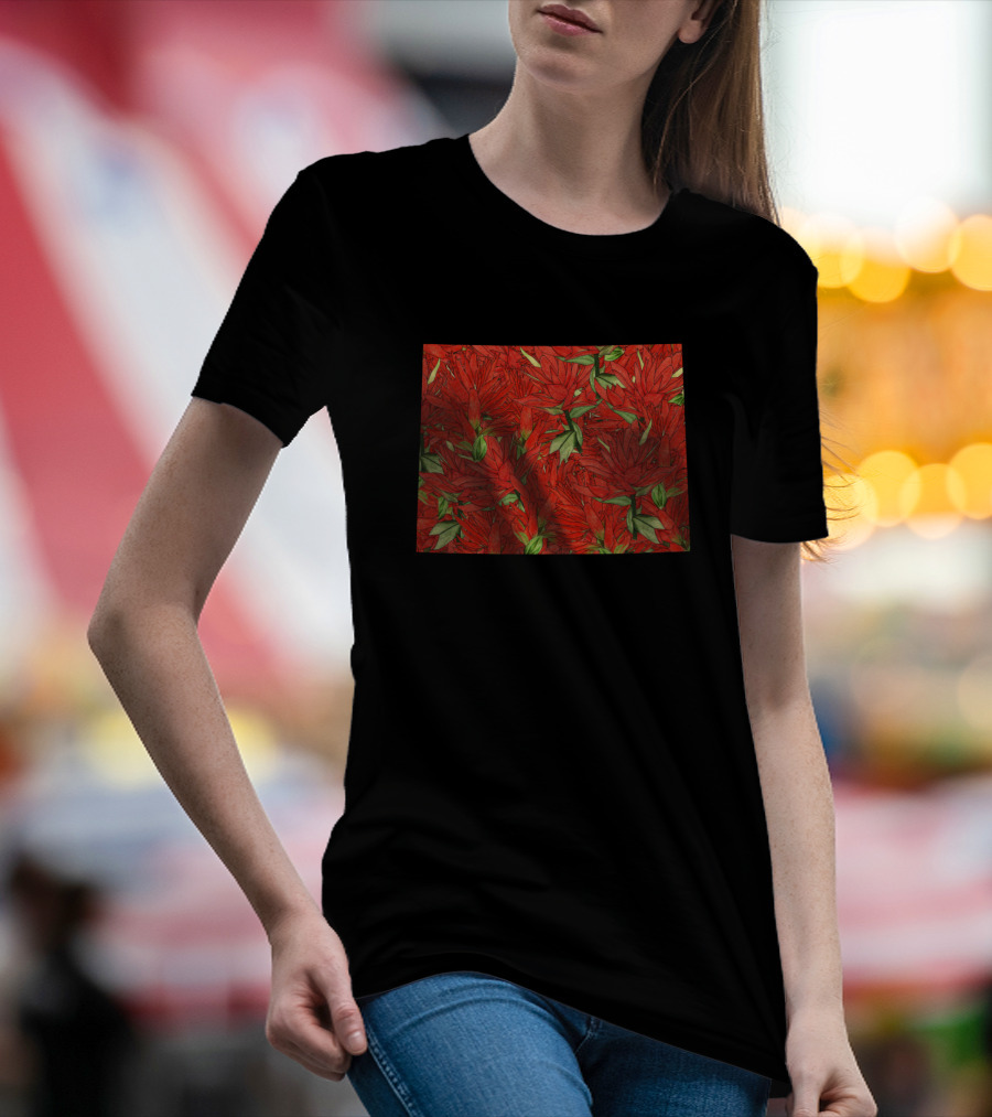 Wyoming Indian Paintbrush T-Shirt