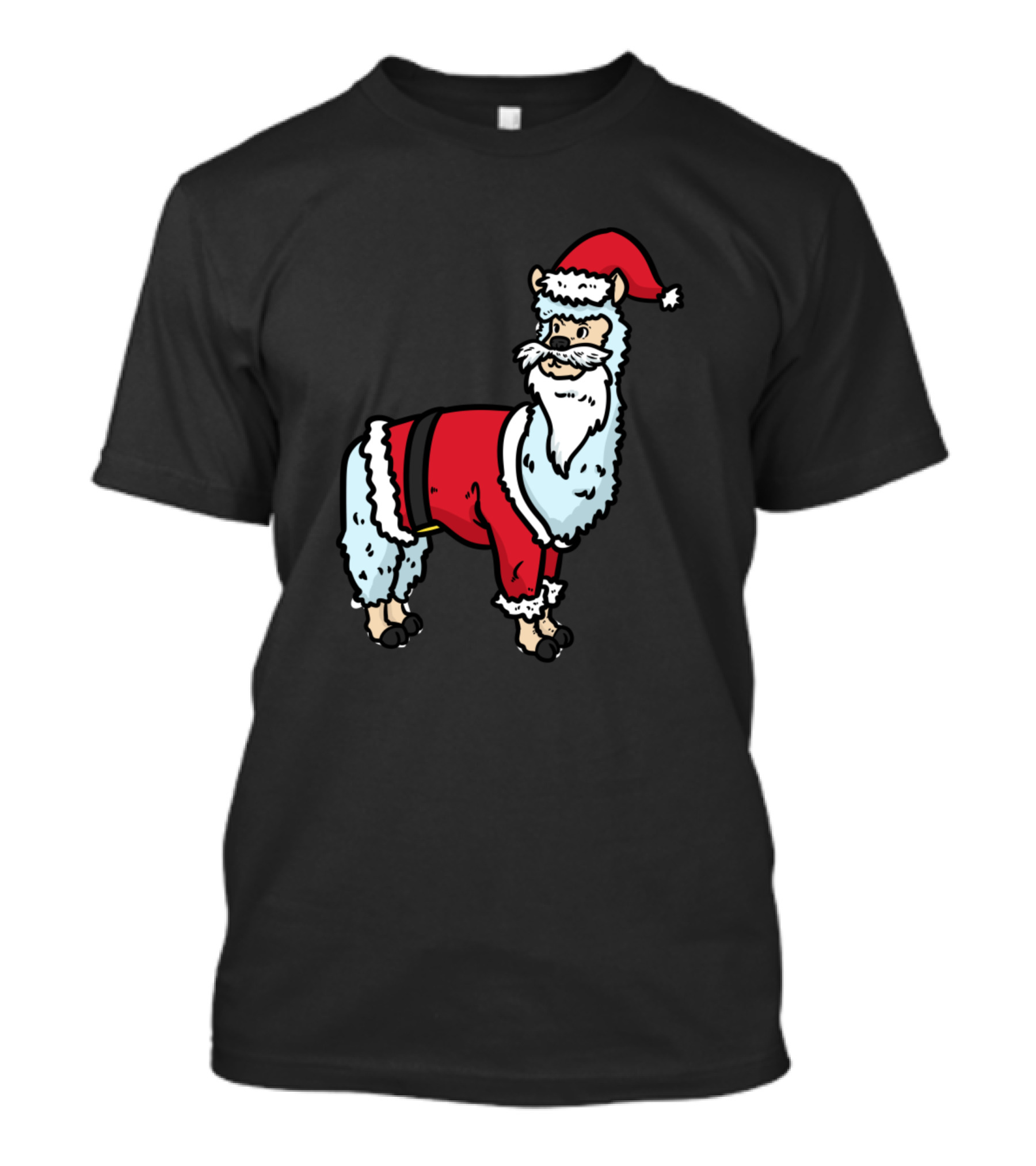 Your Alpaca Santa Christmas Holiday Humor T-Shirt