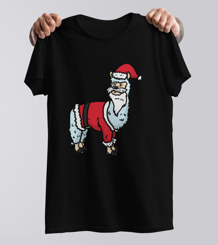 Your Alpaca Santa Christmas Holiday Humor T-Shirt