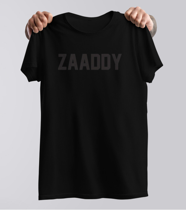 ZAADDY Shitr Text Minimalist T-Shirt