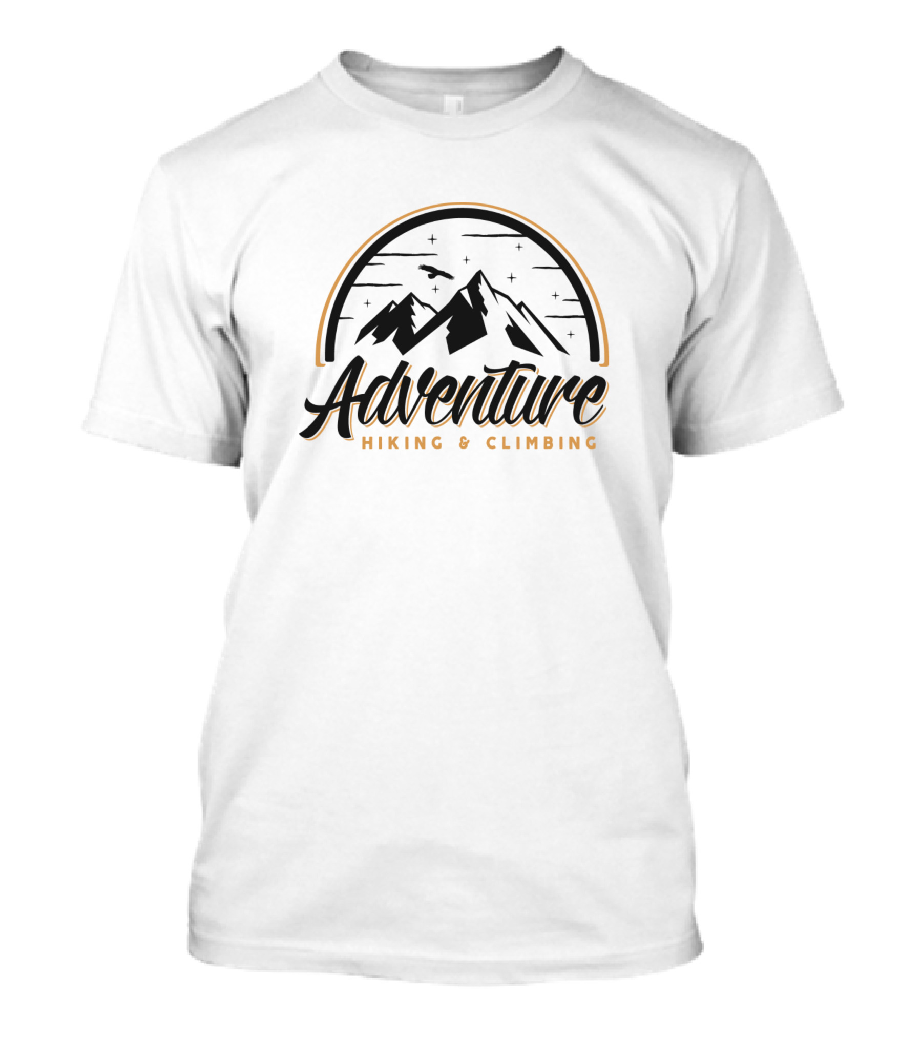 Adventure Hiking And Climbing Mountain Exploration T-Shirt
