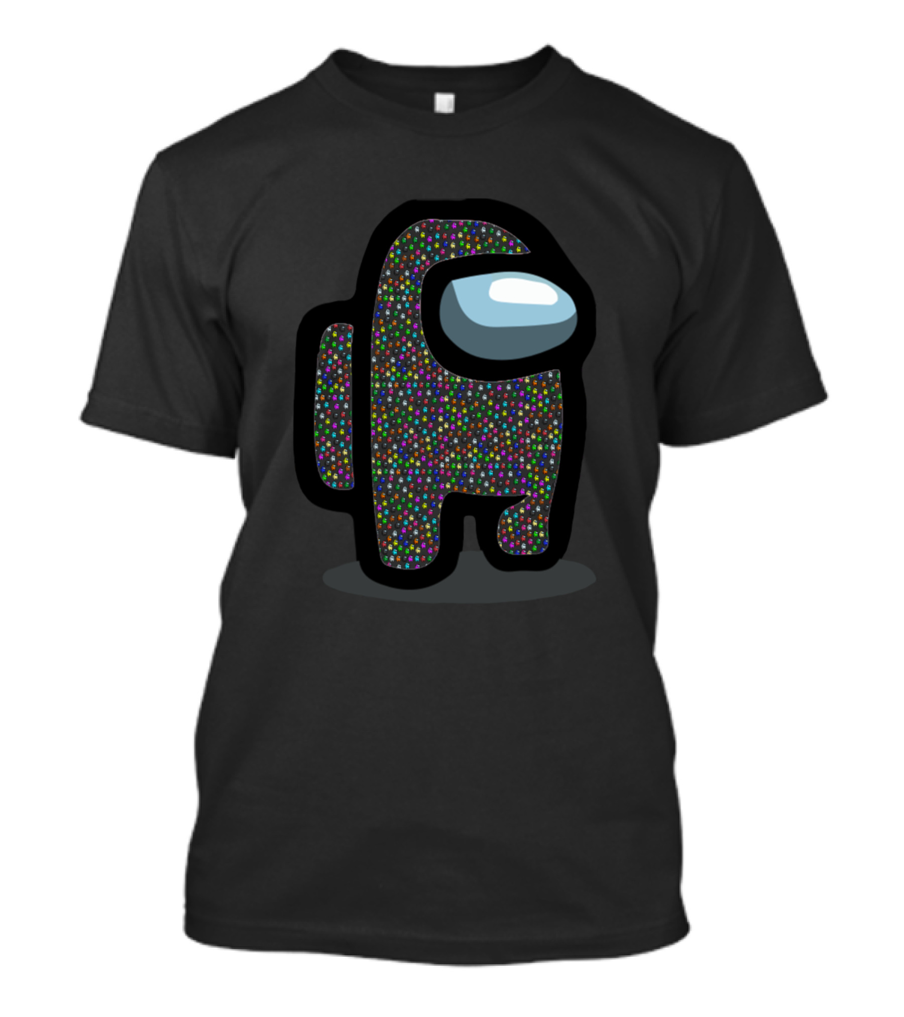 Among Us Multicolor Stars Crewmate T-Shirt