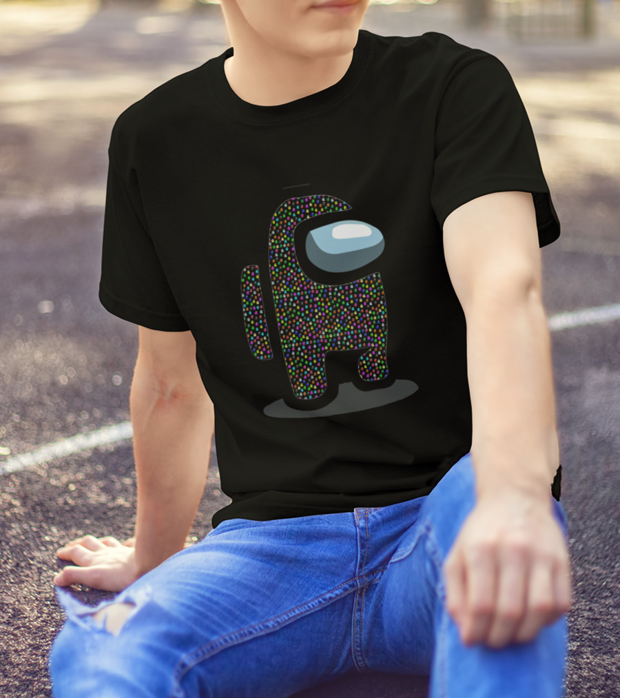 Among Us Multicolor Stars Crewmate T-Shirt