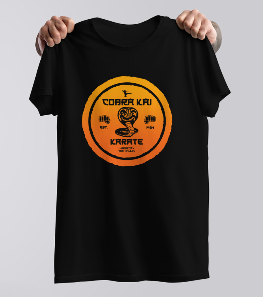 Cobra Kai Karate Est. 1984 No Mercy In The Valley T-Shirt