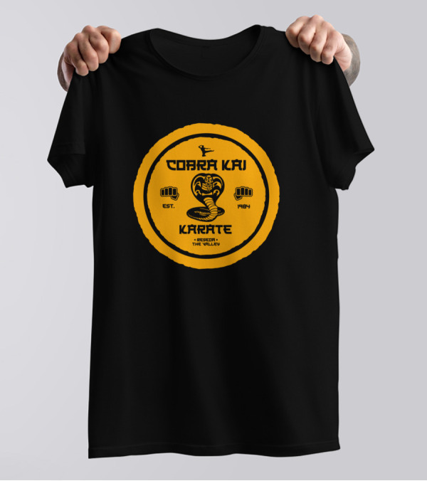 Cobra Kai Badass Dojo Karate Est. 1984 Respect The Valley T-Shirt