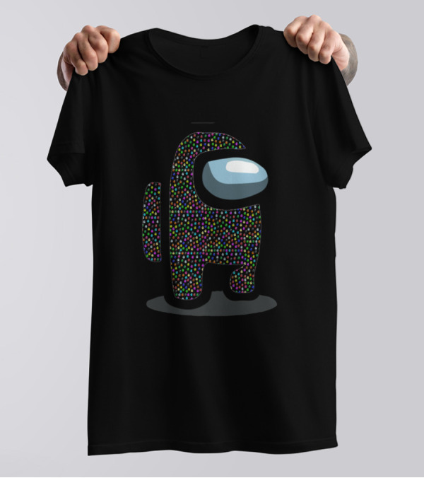 Colorful Among Us Crewmate T-Shirt