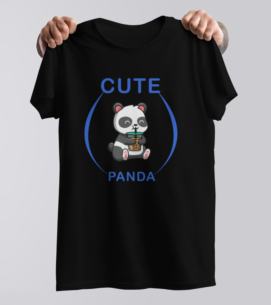 CUTE PANDA BUBBLE TEA T-Shirt