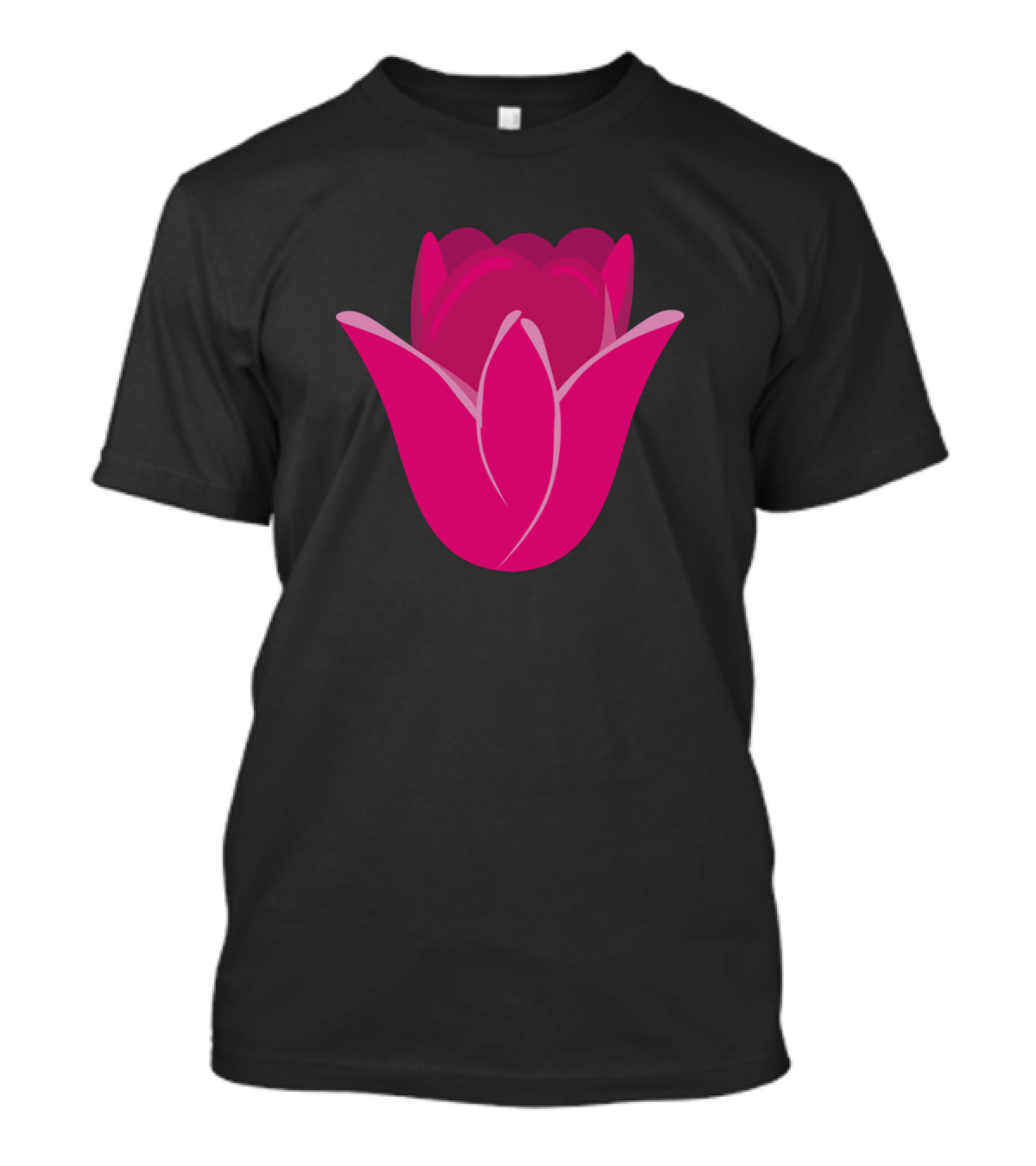 Pink Rose Blossom Cute Flower T-Shirt