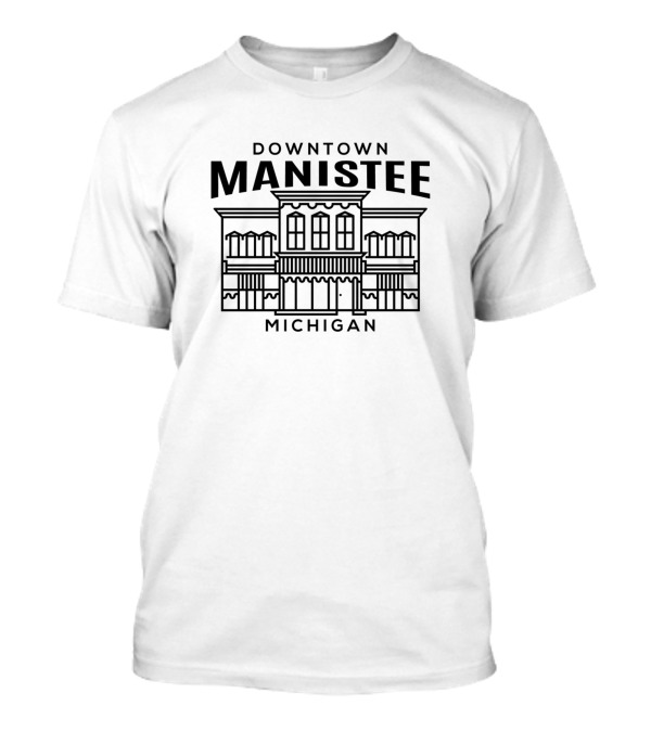 Downtown Manistee Michigan T-Shirt