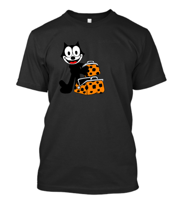 Felix The Cat Holiday Travel Luggage T-Shirt