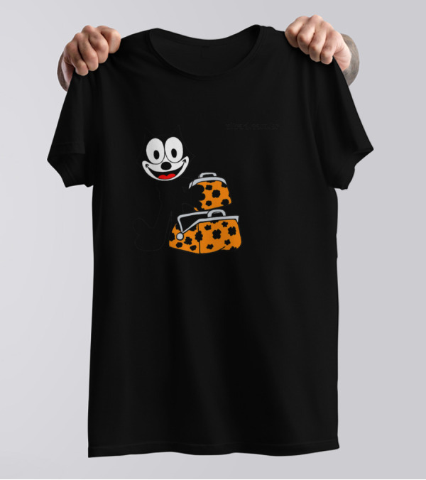 Felix The Cat Holiday Travel Luggage T-Shirt