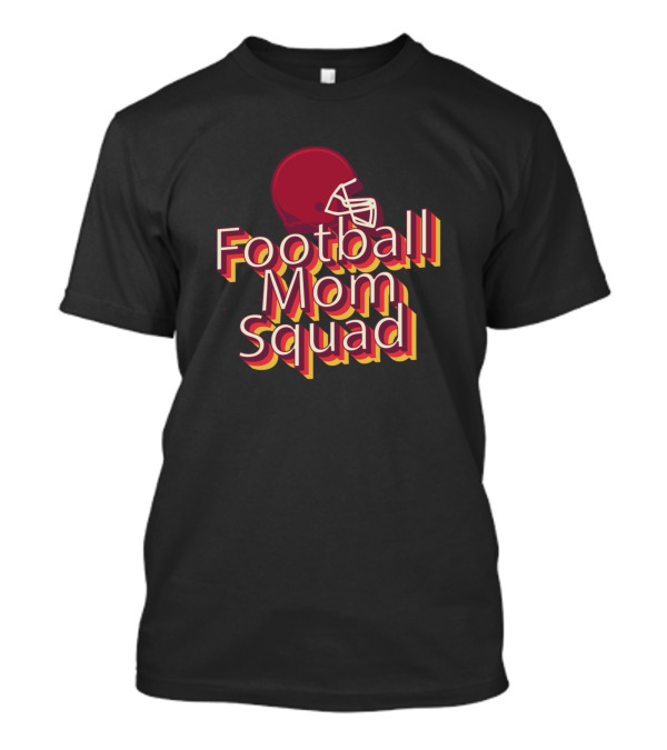 Football Mom Squad Helmet T-Shirt