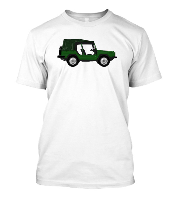 German Military 4X4 Iltis Bombardier Green Vehicle T-Shirt