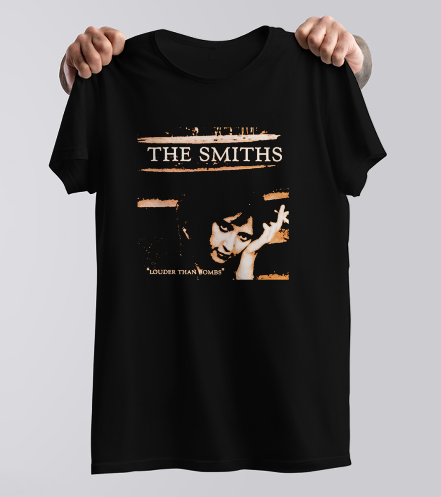 The Smiths Louder Than Bombs Album Cover T-Shirt