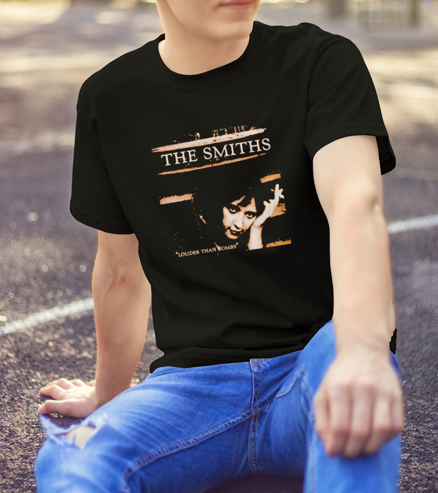The Smiths Louder Than Bombs Album Cover T-Shirt