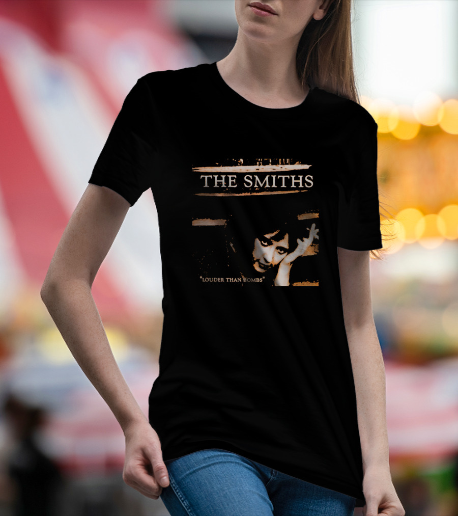 The Smiths Louder Than Bombs Album Cover T-Shirt