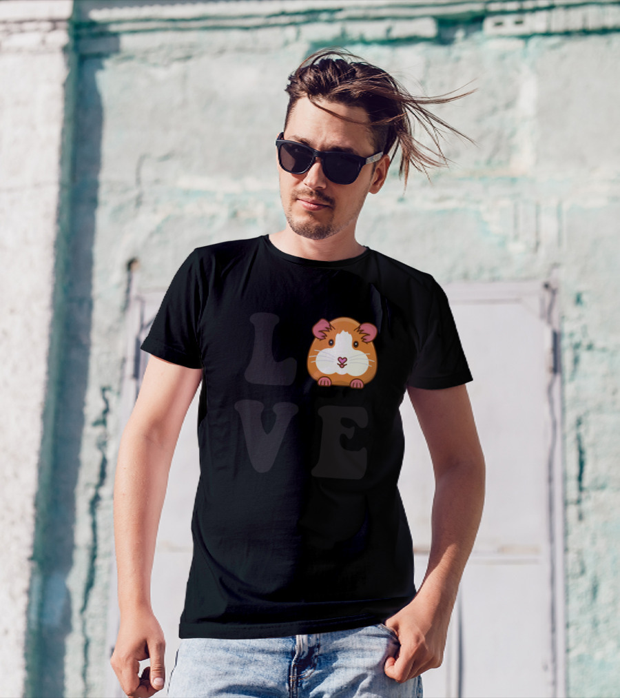 Love Guinea Pig Owner T-Shirt