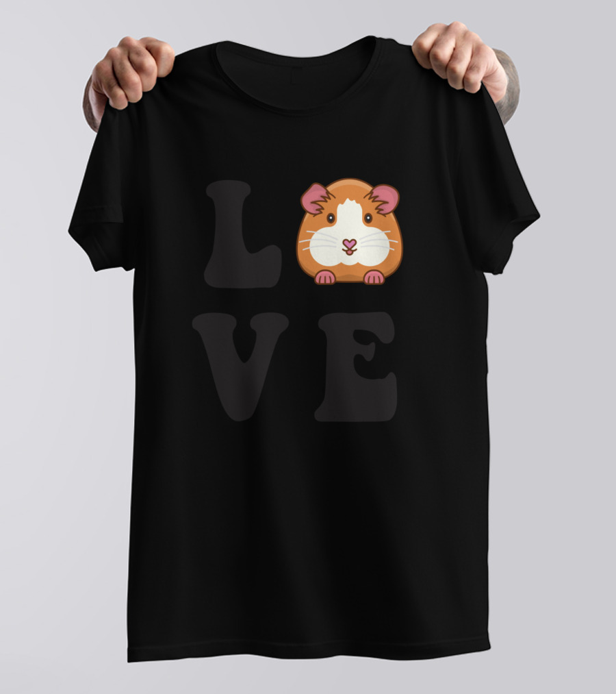 Love Guinea Pig Owner T-Shirt