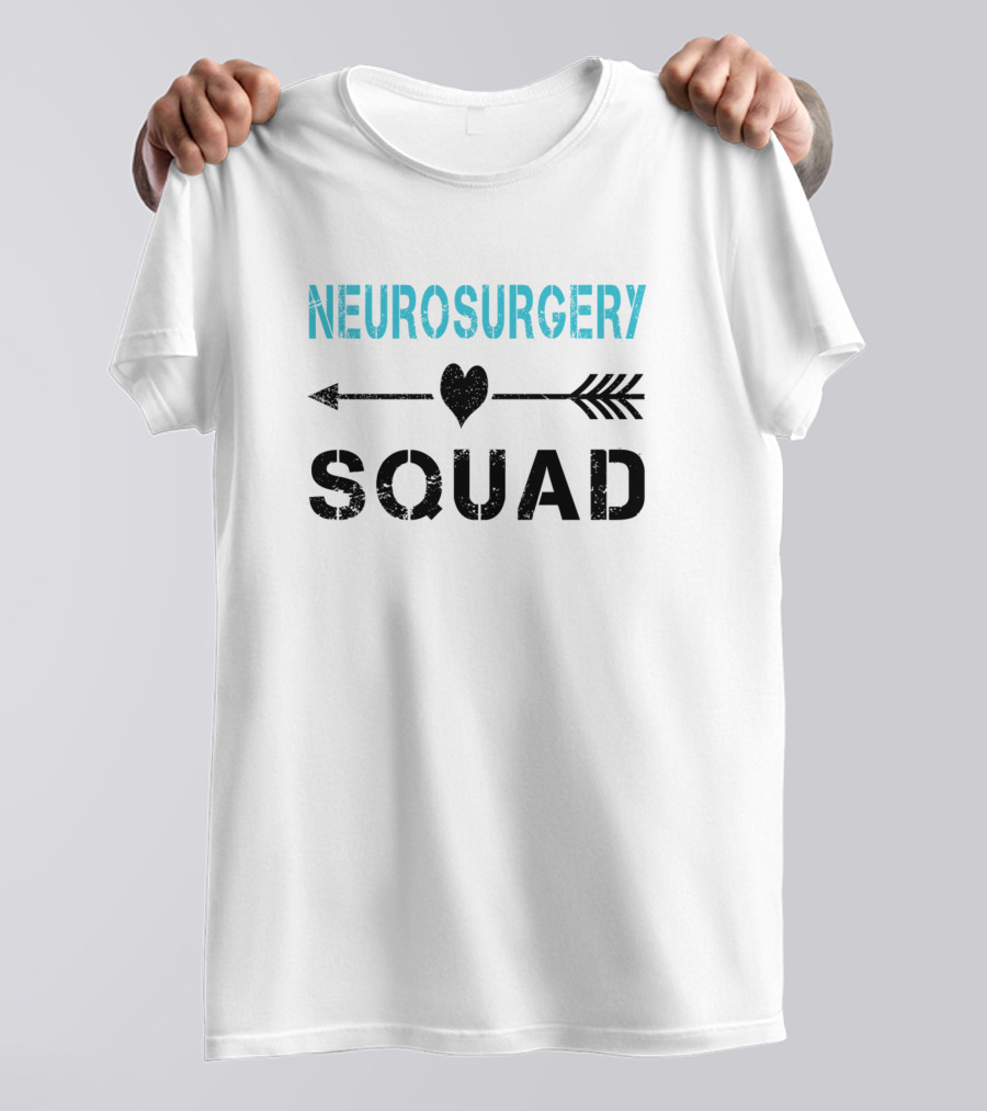 Neurosurgery Squad Arrow Heart T-Shirt
