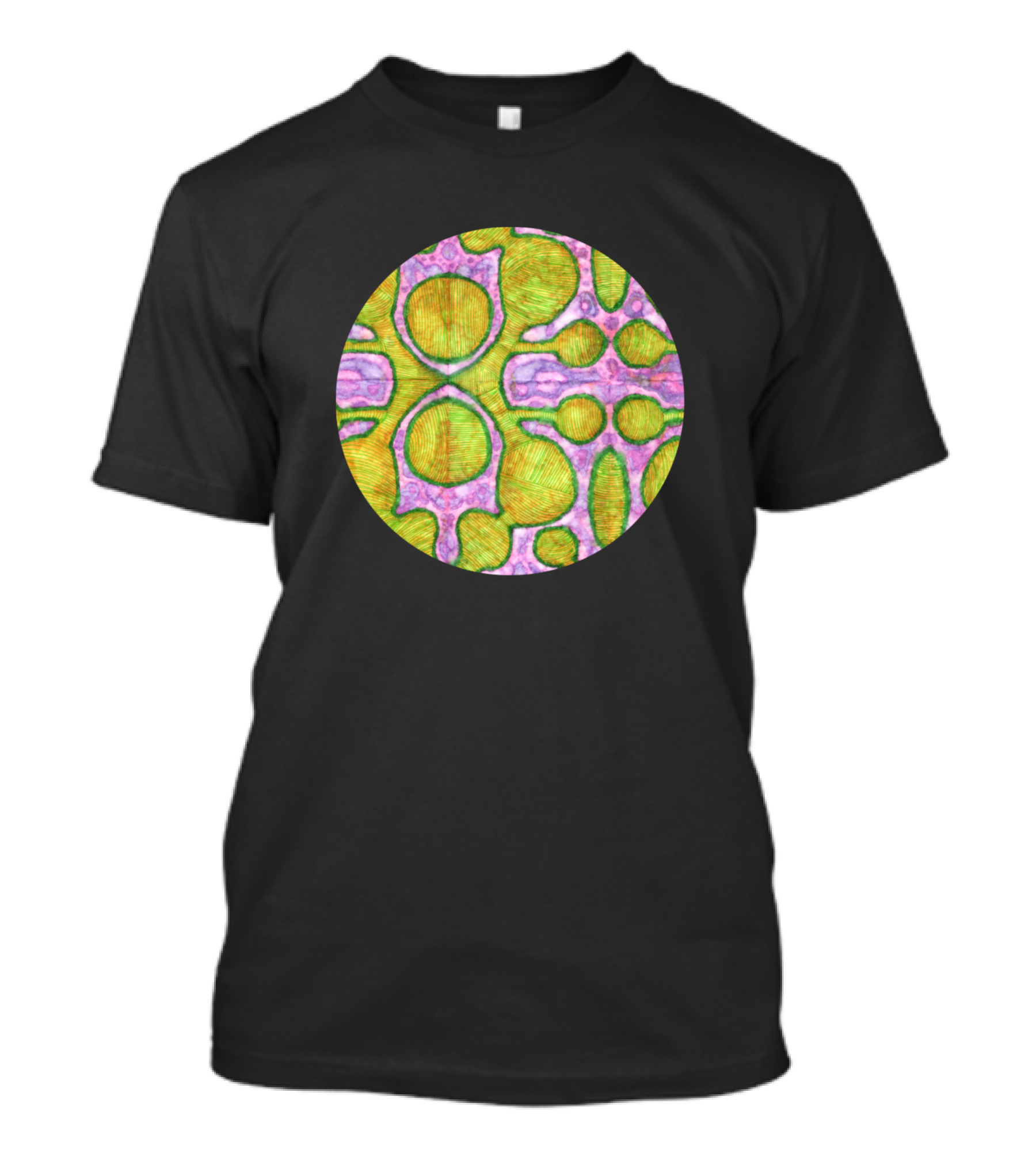 Pink Lemonade Colorful Geometric T-Shirt