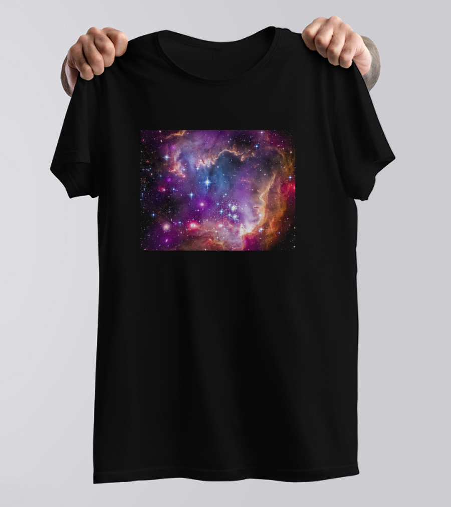 Space Galaxy Nebula Stars Cosmic Wonder T-Shirt