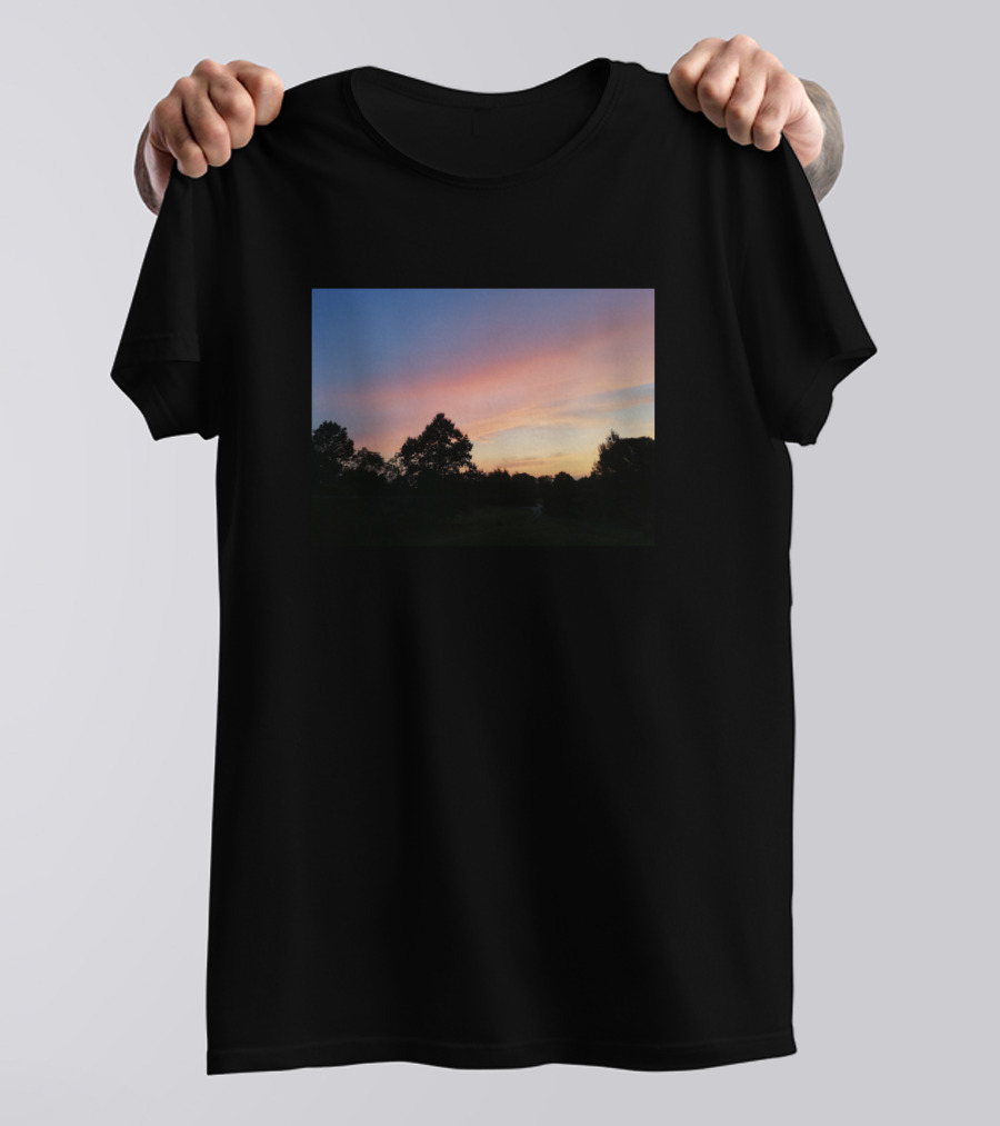 Sweet Home Sunset Nature Landscape Twilight T-Shirt