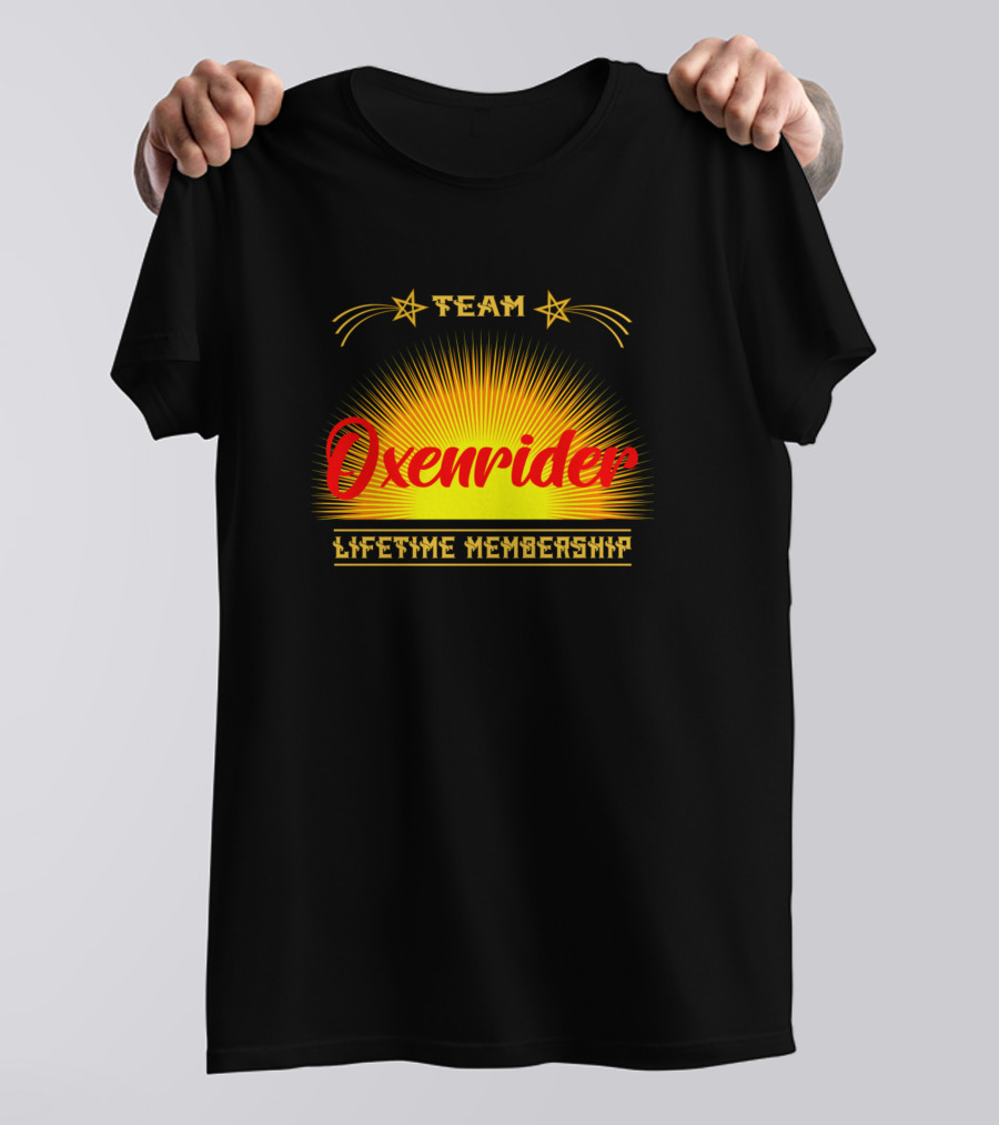 Team Oxenrider Lifetime Membership Nam T-Shirt