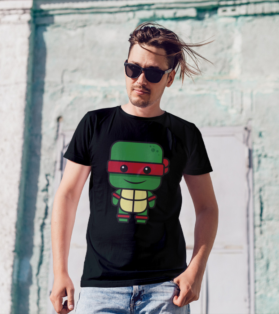 Tmnt Raphael Cute Cartoon Character T-Shirt