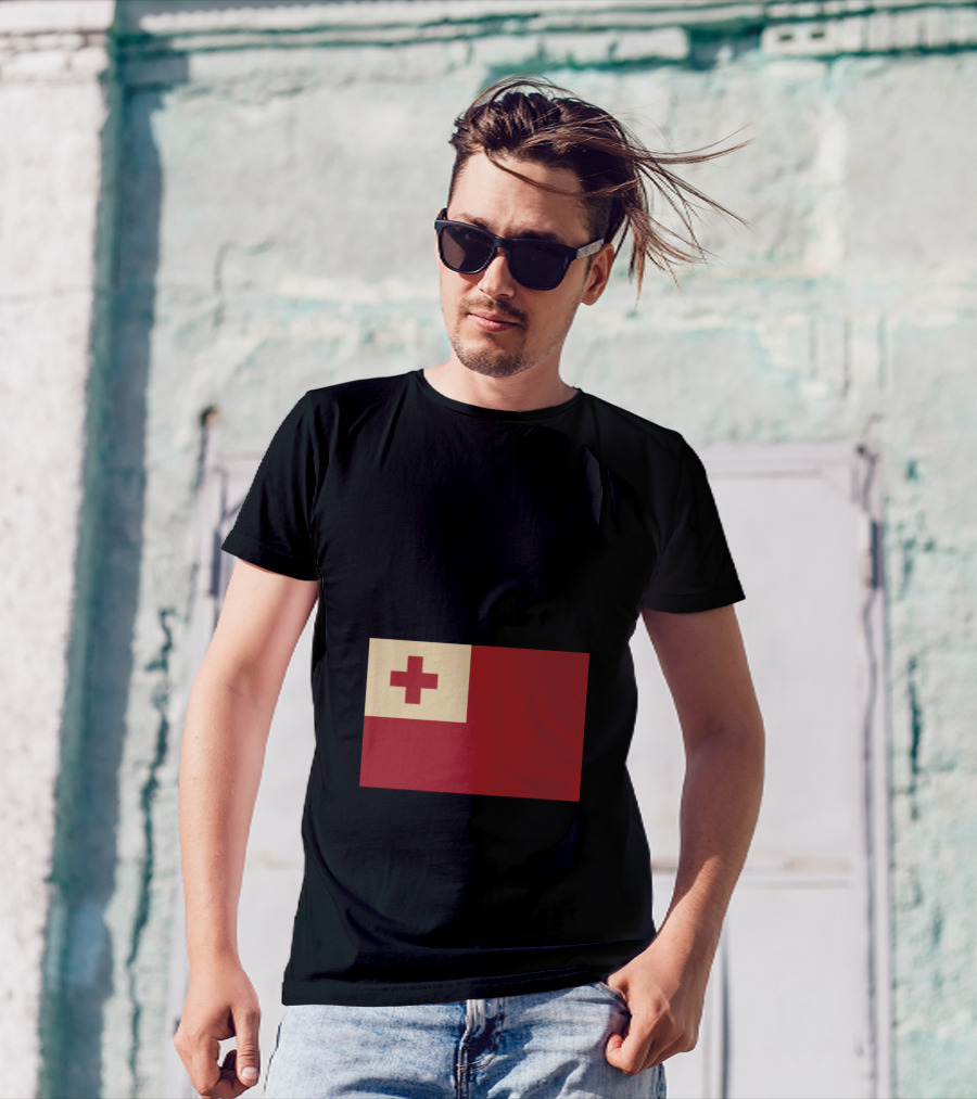 Tonga Nuku'alofa National Flag T-Shirt