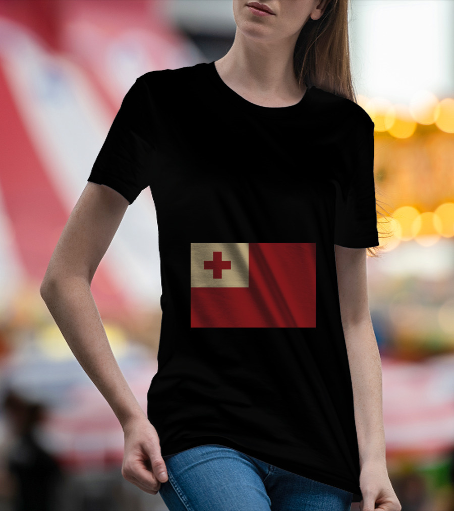 Tonga Nuku'alofa National Flag T-Shirt