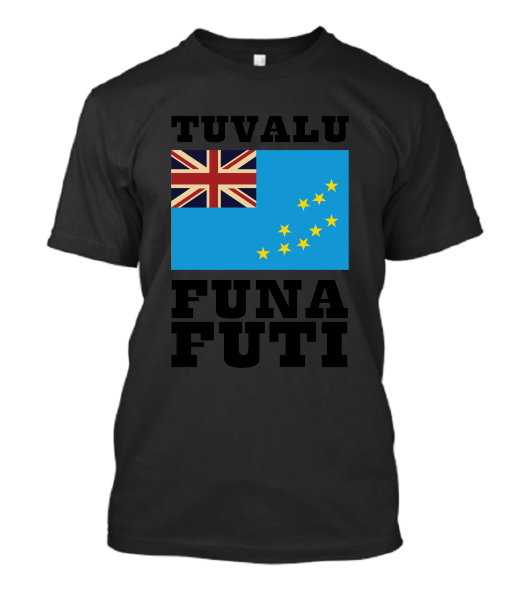 Tuvalu Funafuti National Flag T-Shirt
