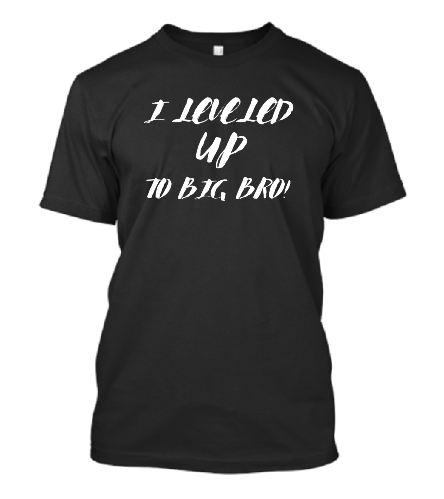 I Leveled Up To Big Bro New Brother T-Shirt