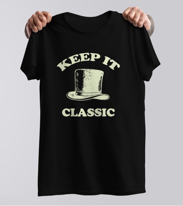 KEEP IT CLASSIC Hat Drawing T-Shirt