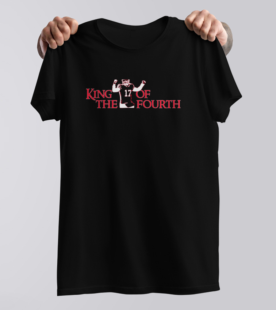 King Of The Fourth 17 Football Legend T-Shirt
