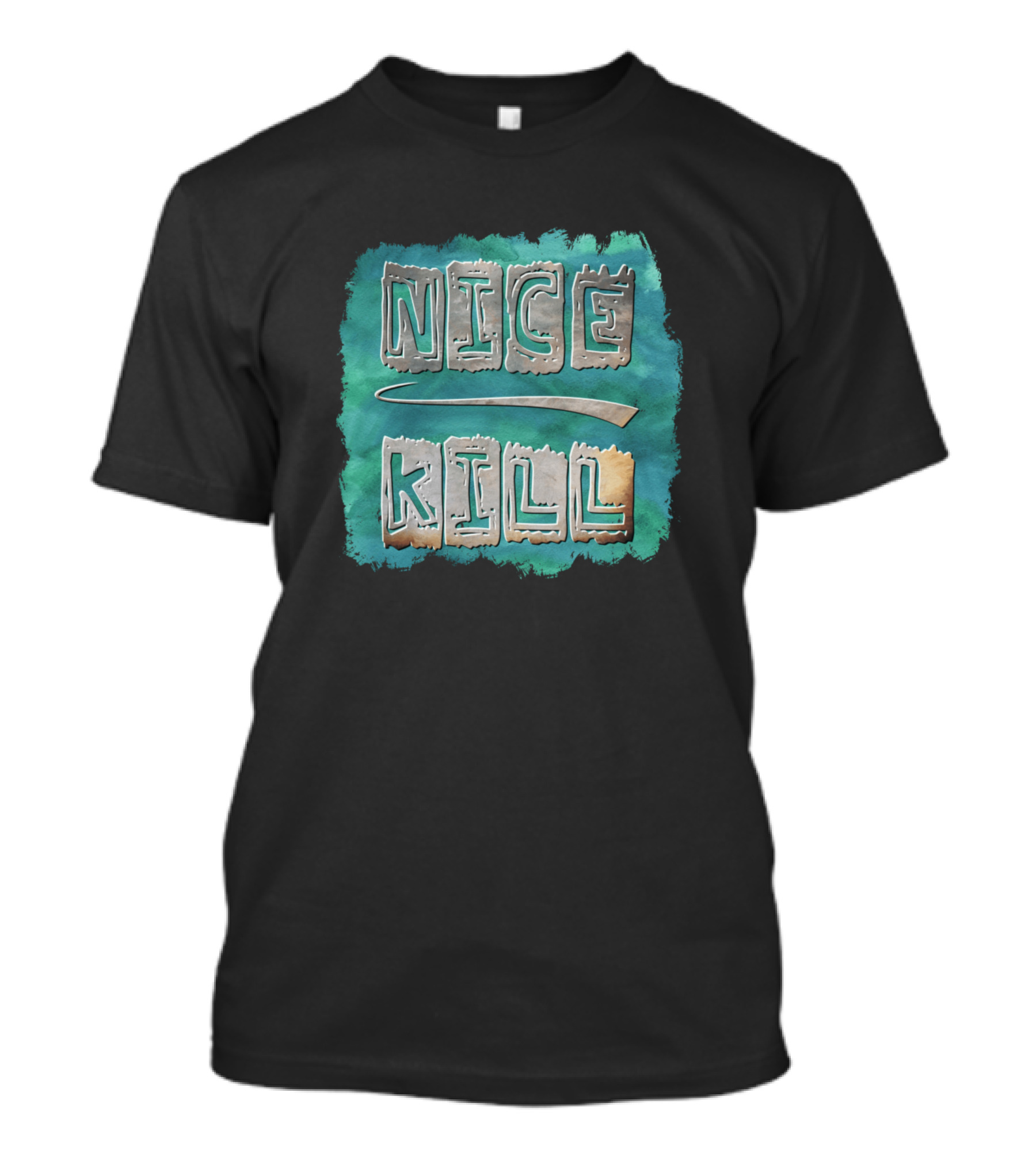 Nice Kill Volleyball Poised Spike Oceanic T-Shirt