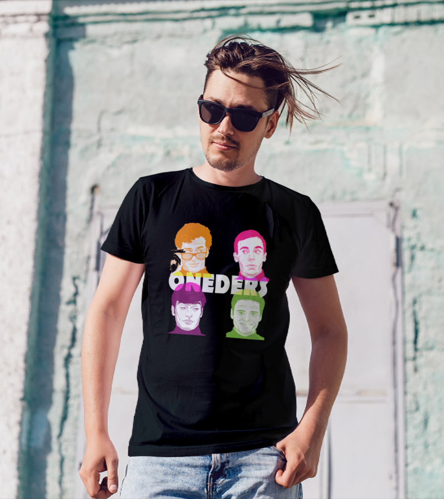 Oneders Band Colorful Pop Art Faces T-Shirt